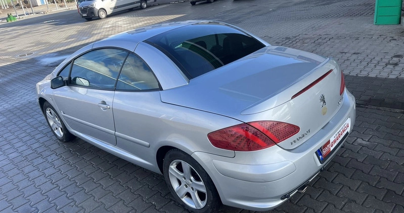 Peugeot 307 CC cena 9800 przebieg: 170000, rok produkcji 2004 z Mikołajki małe 742